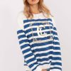 Beige Sweatshirt in Sweatshirts For Women with Cotton and Spandex
