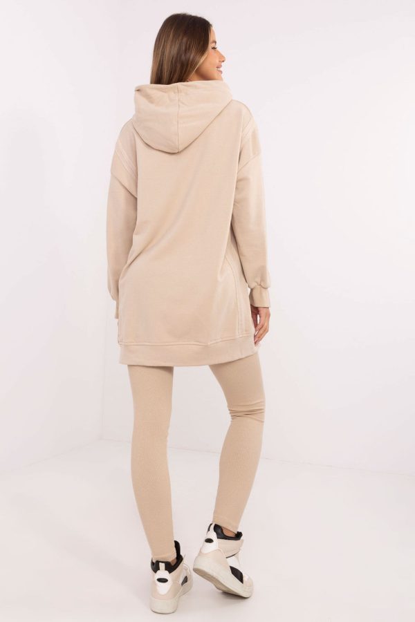 Beige Set in Pants, Trousers, Shorts with