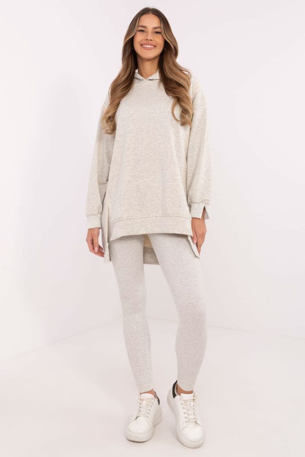Grey Set in Pants, Trousers, Shorts with