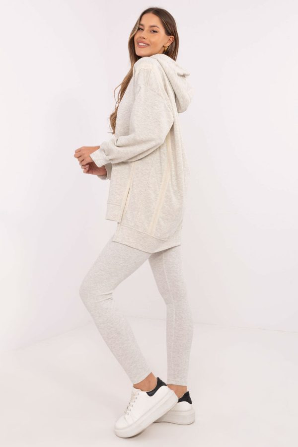 Grey Set in Pants, Trousers, Shorts with