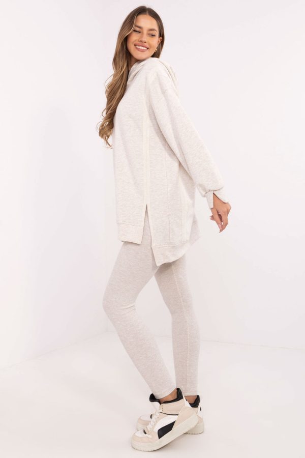 Beige Set in Pants, Trousers, Shorts with
