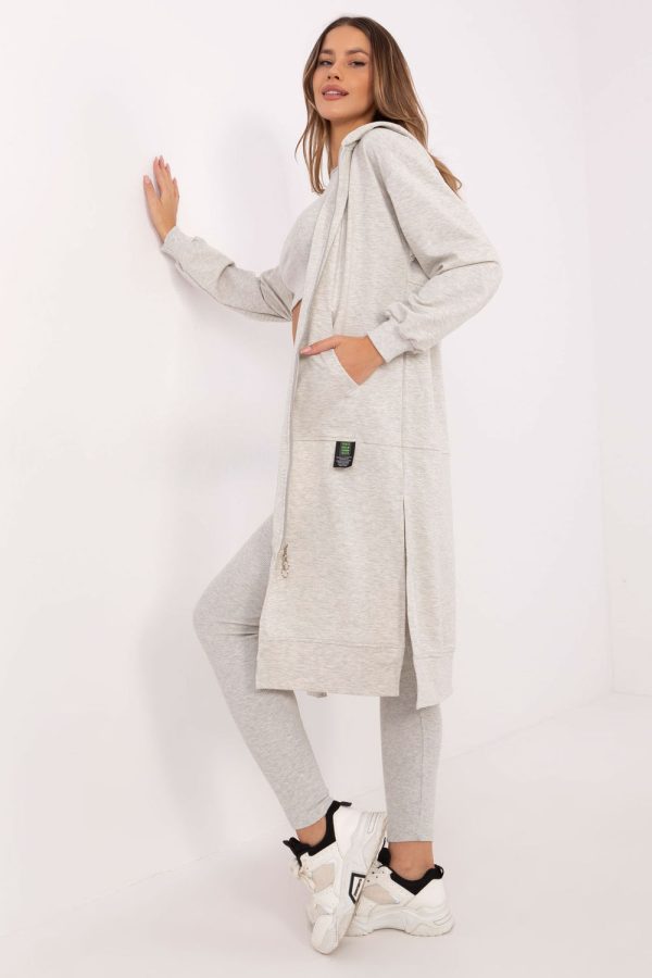 Grey Set in Pants, Trousers, Shorts with