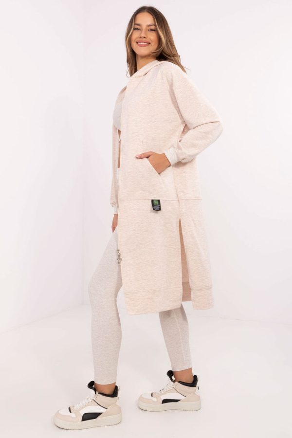 Beige Set in Pants, Trousers, Shorts with