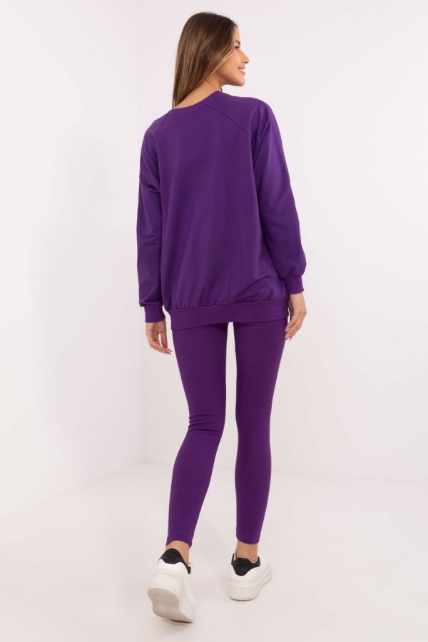 Violet Set in Pants, Trousers, Shorts with