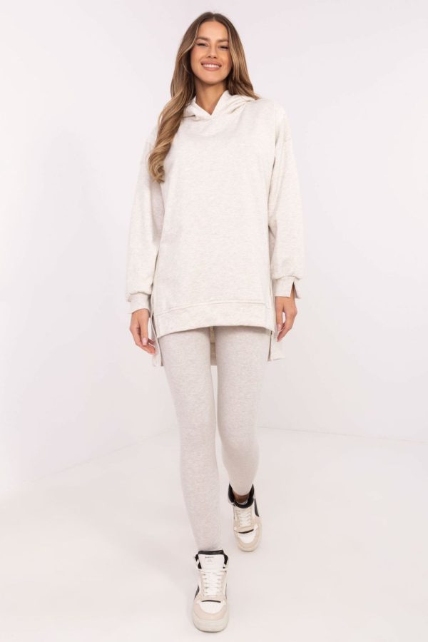Beige Set in Pants, Trousers, Shorts with