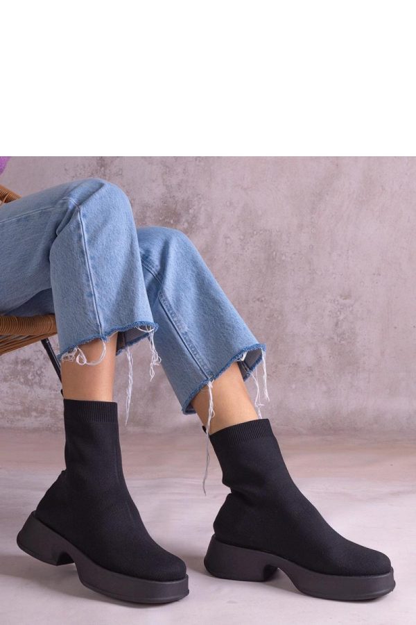 Black Boots....Fabric and Heel Height