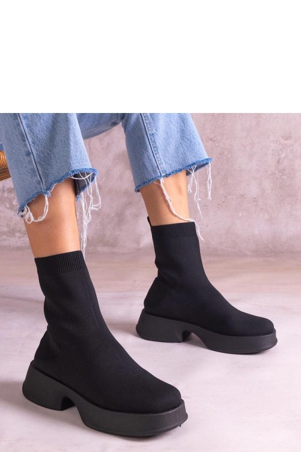 Black Boots....Fabric and Heel Height