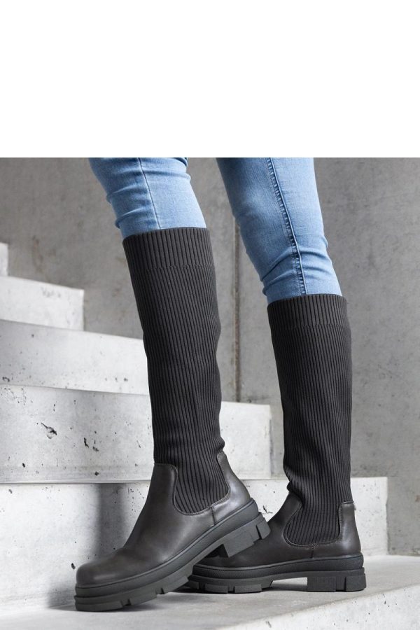 Green Thigh-Hight Boots....Heel Height