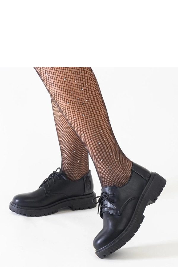 Black Half Shoes in Women`s Ankle Boots & Booties with Fabric and Heel Height