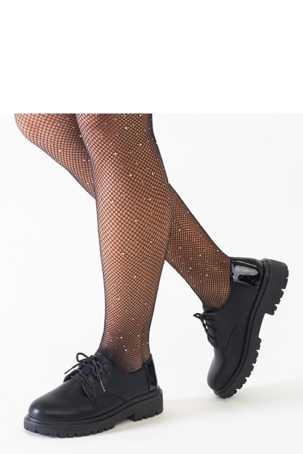Black Half Shoes in Women`s Ankle Boots & Booties with Fabric and Heel Height