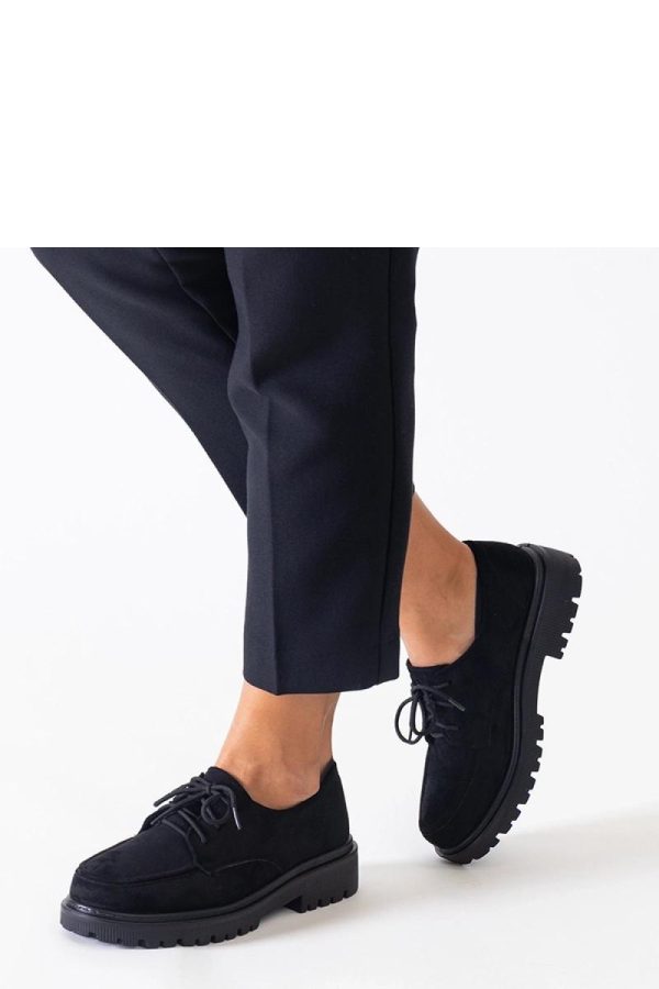 Black Half Shoes...Fabric and Heel Height