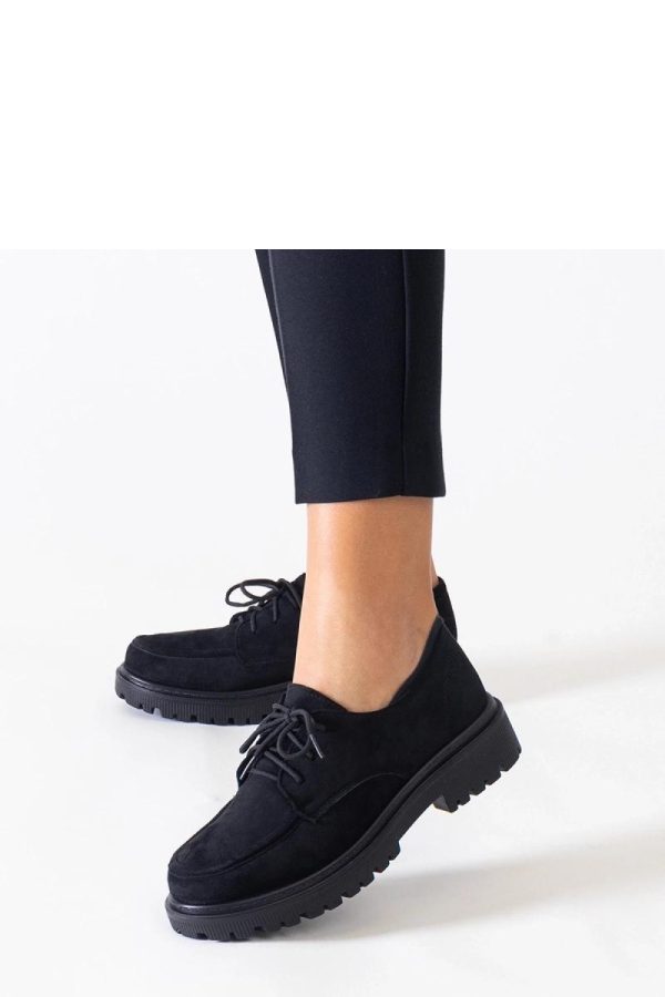 Black Half Shoes...Fabric and Heel Height