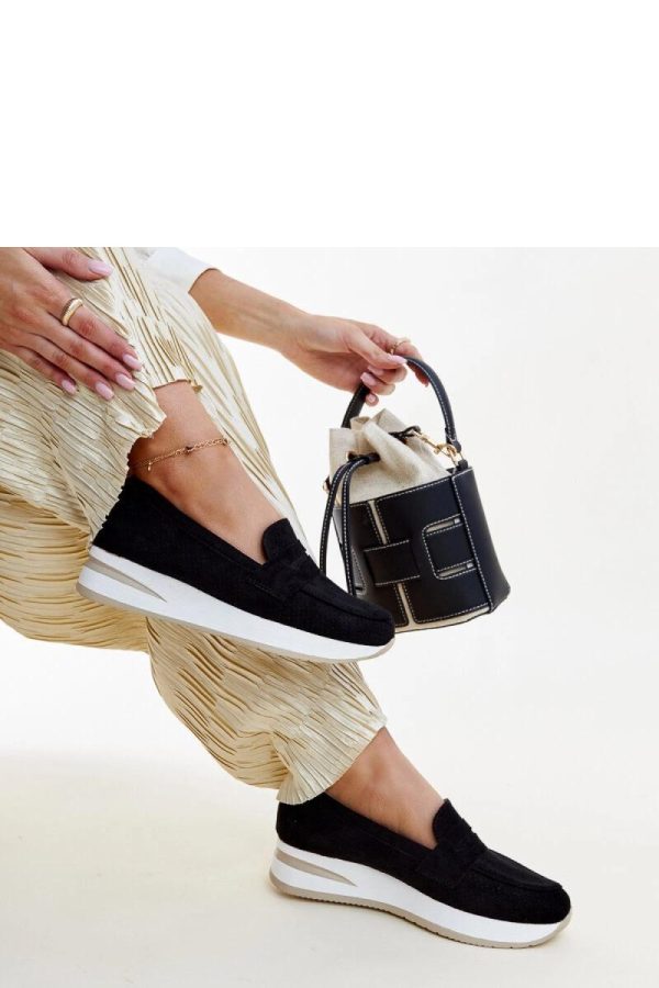 Black Half Shoes in Women`s Ankle Boots & Booties with Fabric and Heel Height