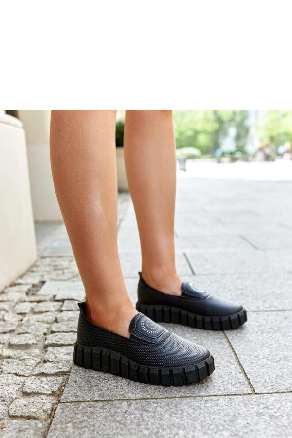 Black Half Shoes in Women`s Ankle Boots & Booties with Fabric and Heel Height