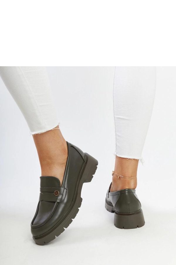 Green Half Shoes in Women`s Ankle Boots & Booties with Fabric and Heel Height