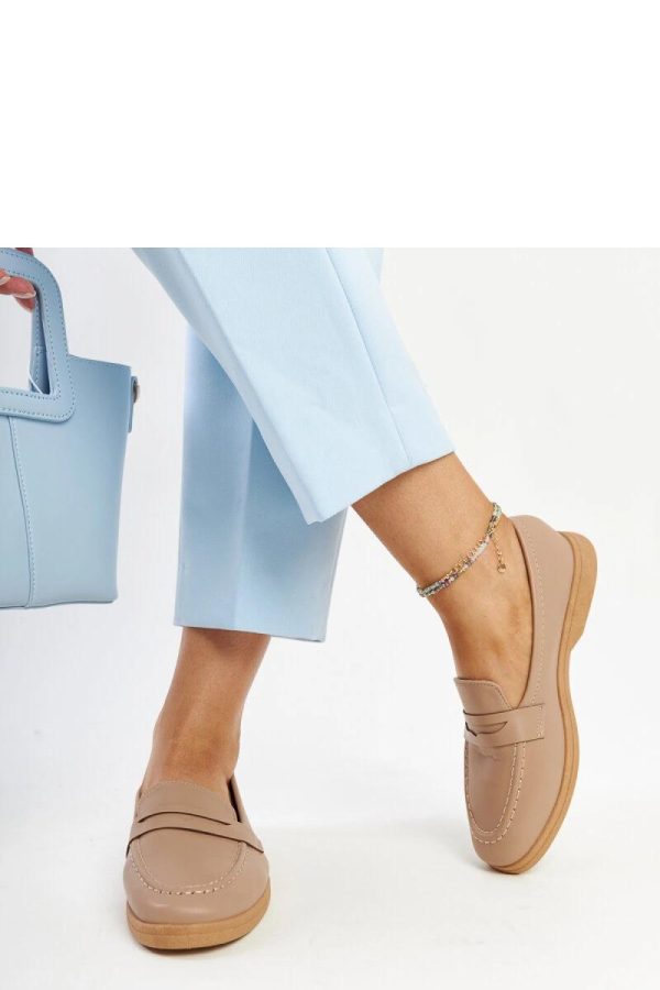 Brown Half Shoes in Women`s Ankle Boots & Booties with Fabric and Heel Height
