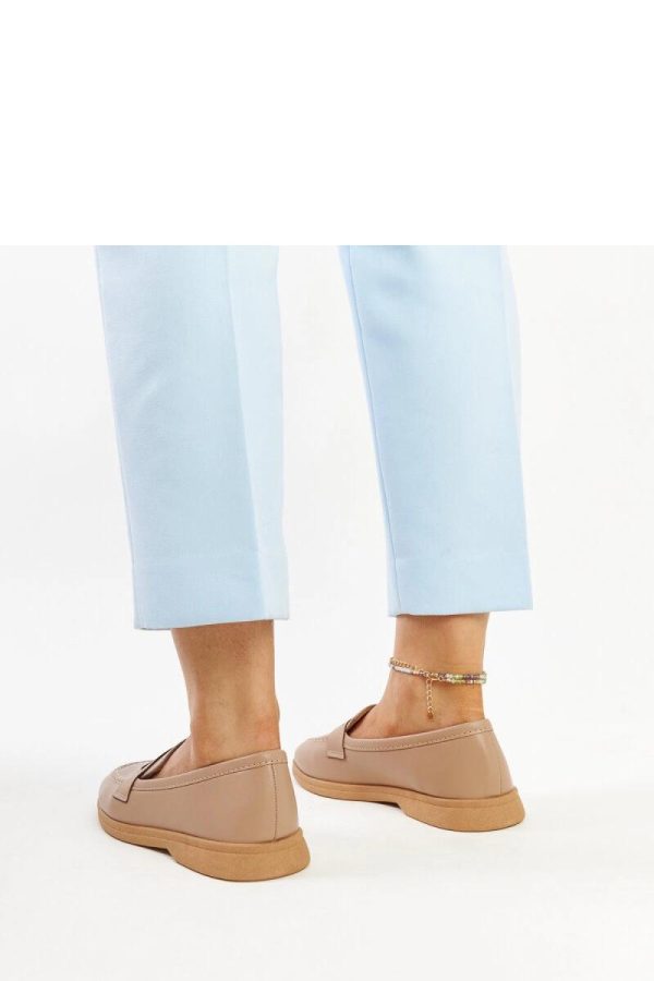 Brown Half Shoes in Women`s Ankle Boots & Booties with Fabric and Heel Height