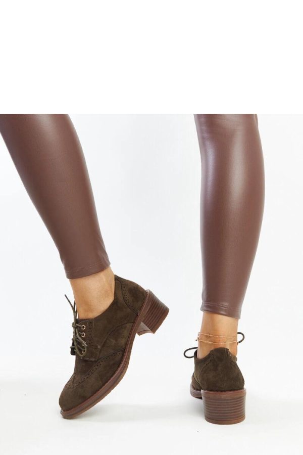 Green Half Shoes...Fabric and Heel Height