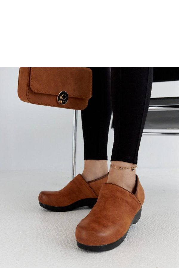 Brown Half Shoes in Women`s Ankle Boots & Booties with Fabric and Heel Height