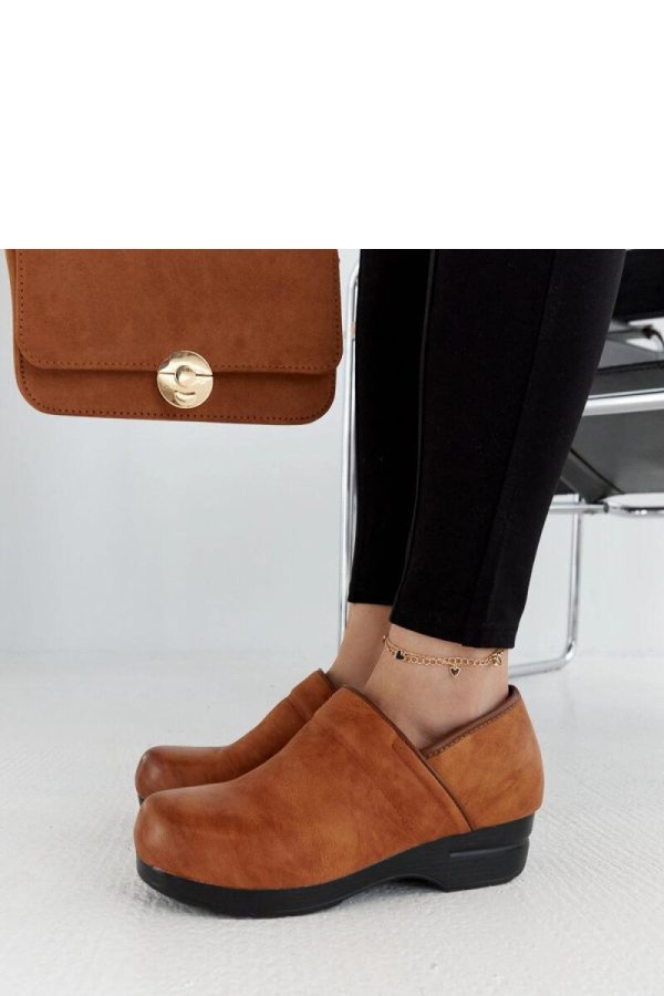 Brown Half Shoes in Women`s Ankle Boots & Booties with Fabric and Heel Height