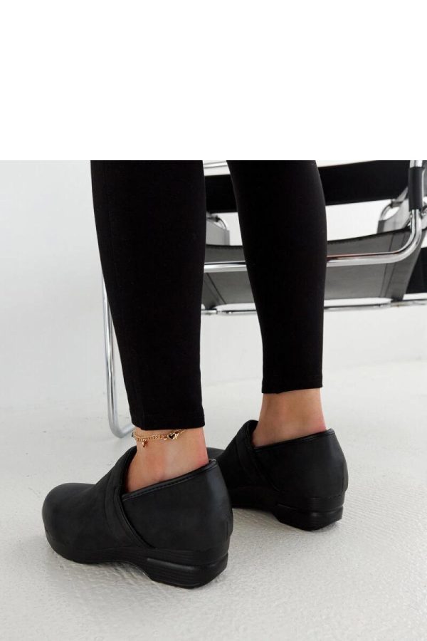 Black Half Shoes in Women`s Ankle Boots & Booties with Fabric and Heel Height