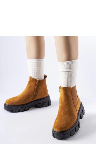 Brown Boots.Fabric and Heel Height