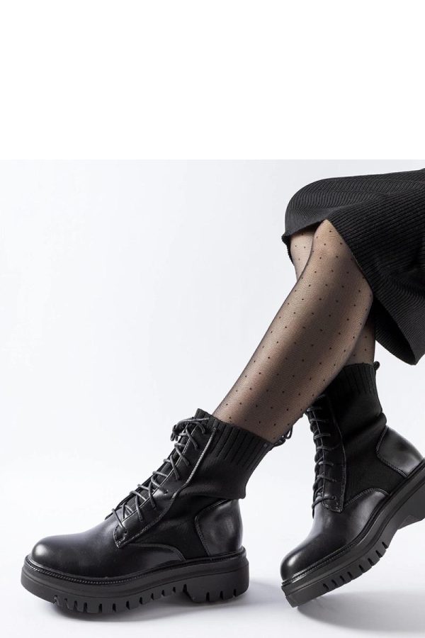 Black Boots in Women`s Ankle Boots & Booties with Heel Height