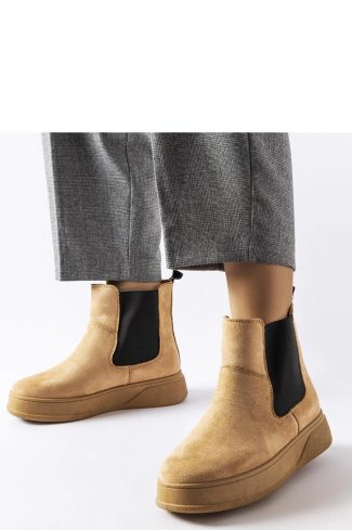 Beige Boots....Fabric and Heel Height