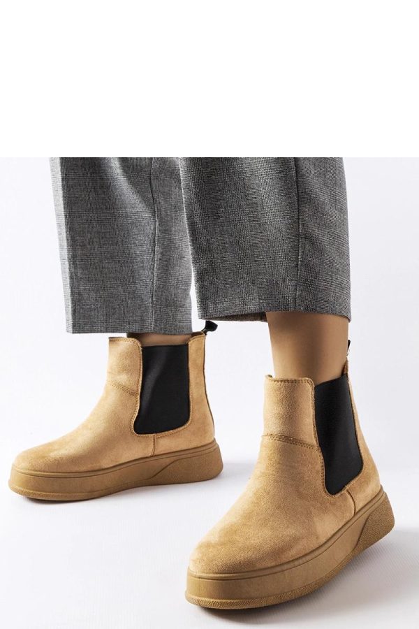 Beige Boots....Fabric and Heel Height