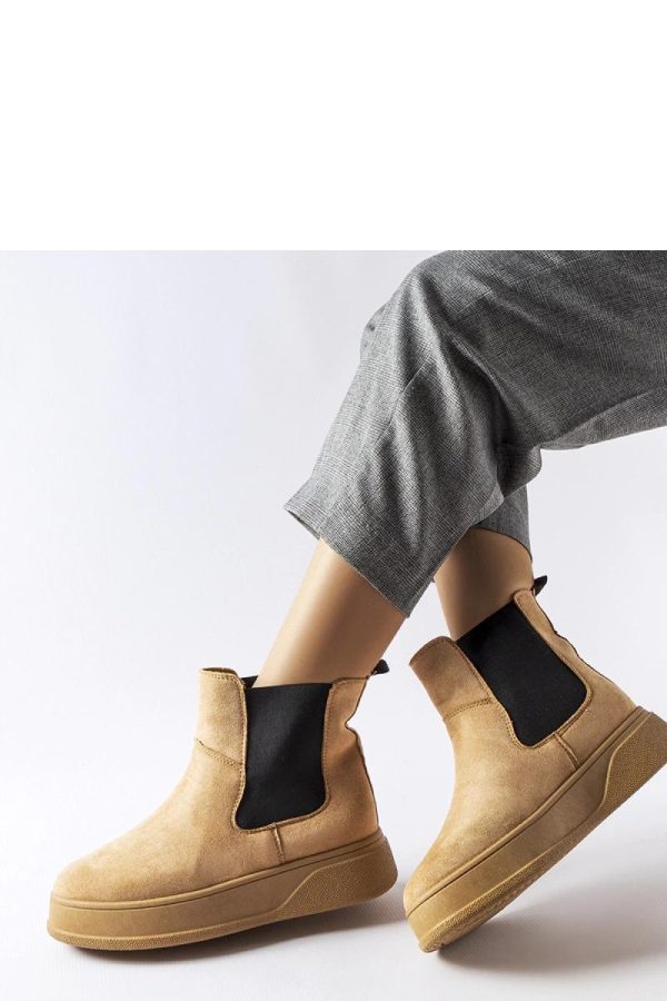Beige Boots....Fabric and Heel Height