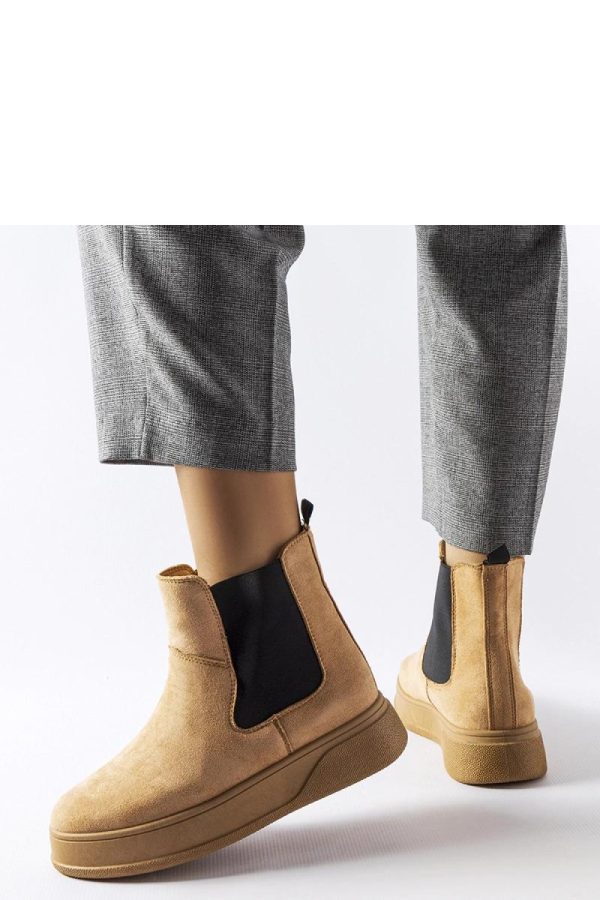 Beige Boots....Fabric and Heel Height
