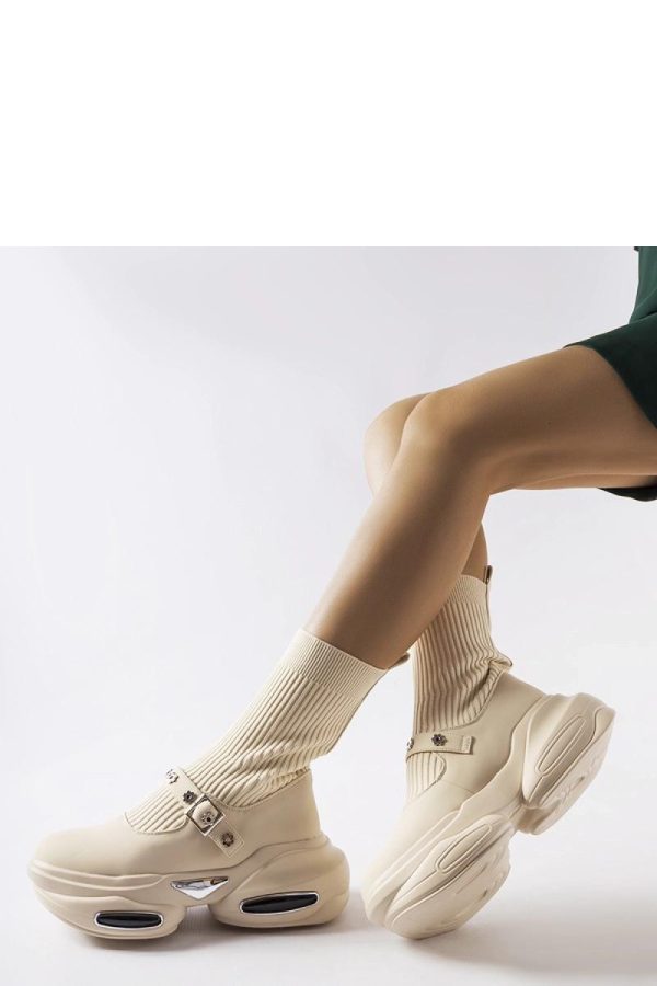 Beige Boots....Fabric and Heel Height