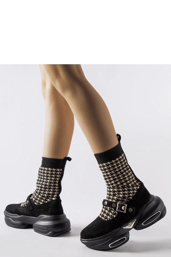 Black Boots...Fabric and Heel Height