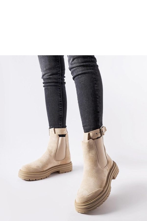 Beige Boots....Fabric and Heel Height