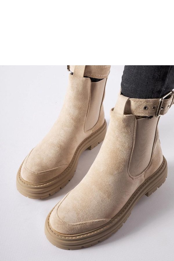 Beige Boots....Fabric and Heel Height