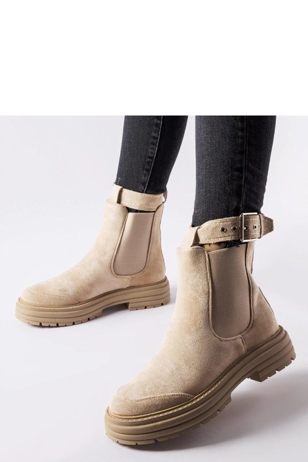 Beige Boots....Fabric and Heel Height