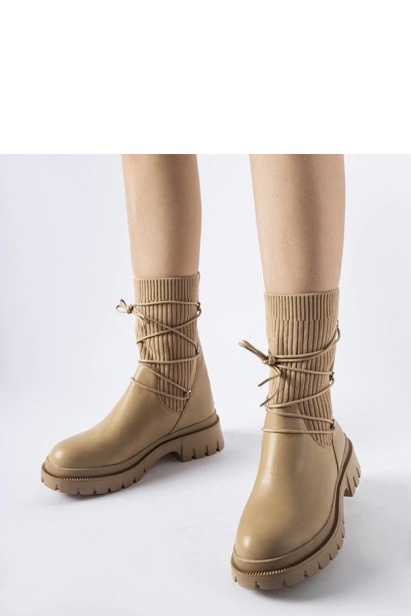 Beige Boots...Heel Height