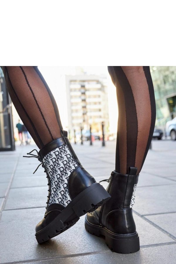 Black Boots in Women`s Ankle Boots & Booties with Heel Height