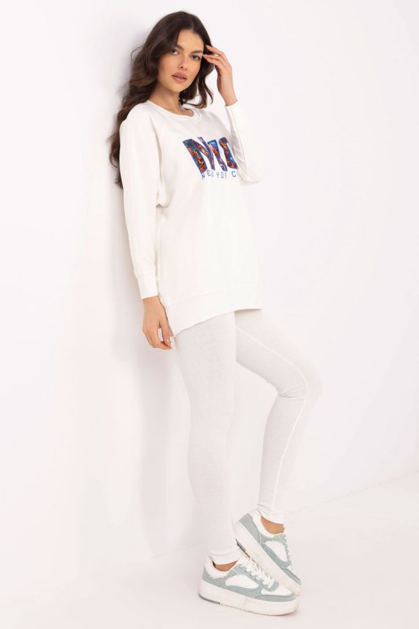 Beige Set in Pants, Trousers, Shorts with Cotton, Spandex and Polyester