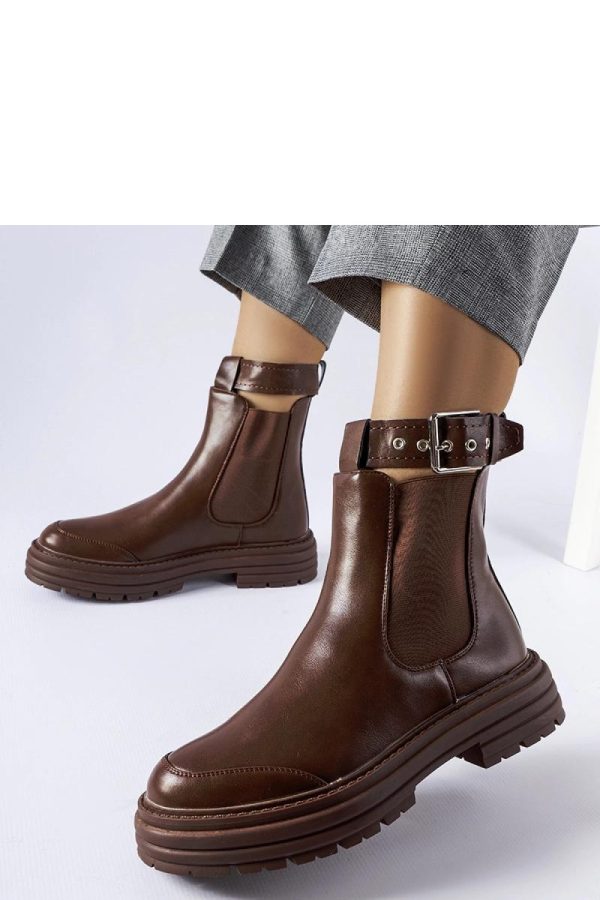 Brown Boots.Fabric and Heel Height