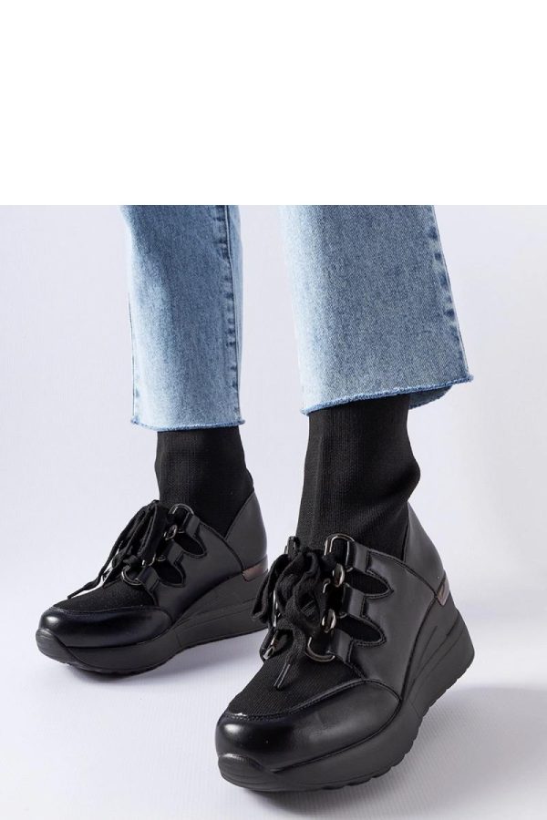 Black Buskin Boots...Fabric and Heel Height