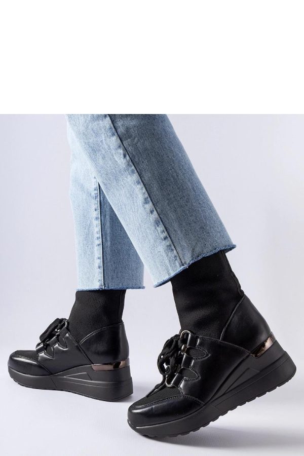 Black Buskin Boots...Fabric and Heel Height