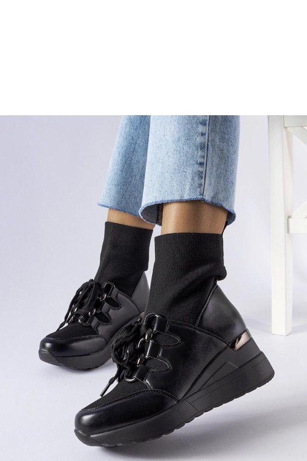 Black Buskin Boots...Fabric and Heel Height