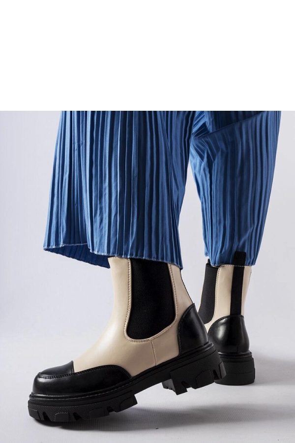 Beige Boots....Fabric and Heel Height