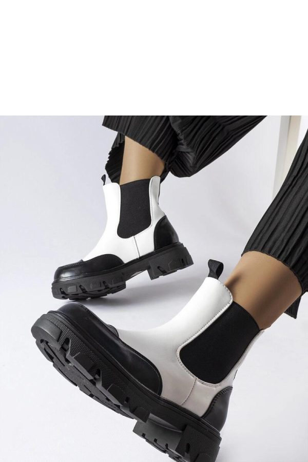 White Boots.Fabric and Heel Height