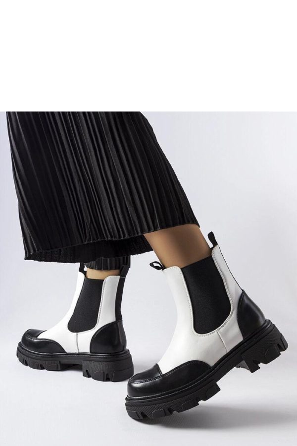 White Boots.Fabric and Heel Height