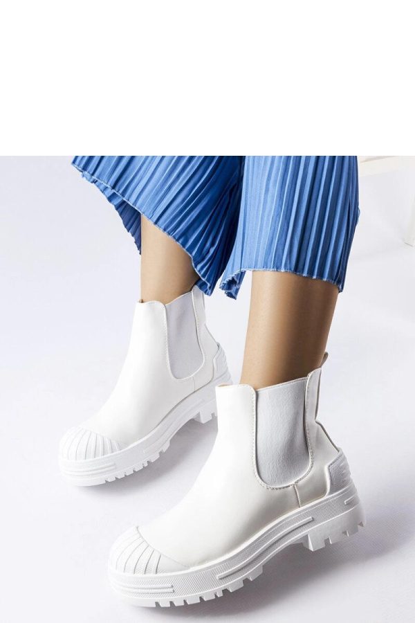 White Boots..Fabric and Heel Height