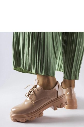 Beige Half Shoes....Fabric and Heel Height