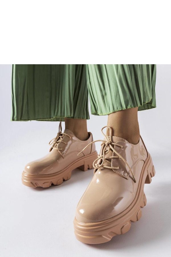 Beige Half Shoes....Fabric and Heel Height