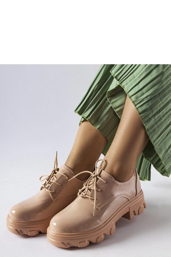 Beige Half Shoes....Fabric and Heel Height